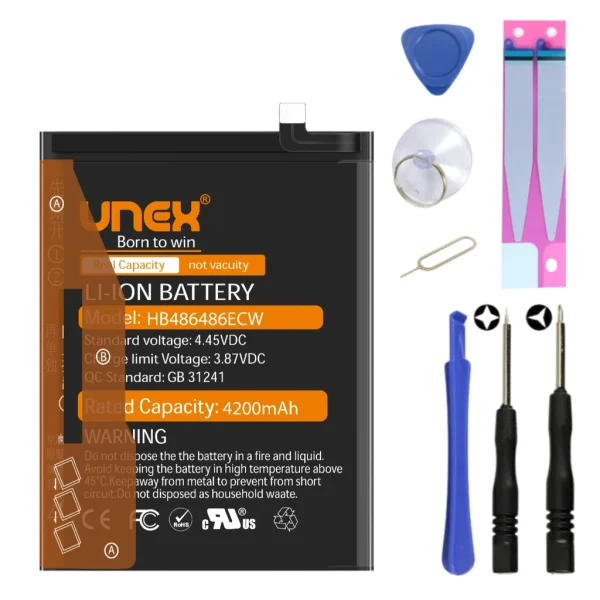 HUAWEI HB486486ECW Battery Replacement for HUAWEI P30 PRO,MATE 20 PRO,P30 PRO High Capacity Li-ion Polymer Battery Long lasting Backup.