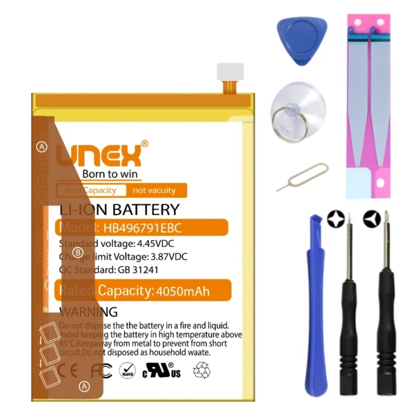 HUAWEI HB496791EBC Battery Replacement for HUAWEI MATE 1,MATE 2 High Capacity Li-ion Polymer Battery Long lasting Backup.