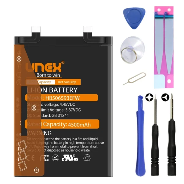 HUAWEI HB506593EFW Battery Replacement for HUAWEI NOVA 10 PRO High Capacity Li-ion Polymer Battery Long lasting Backup.