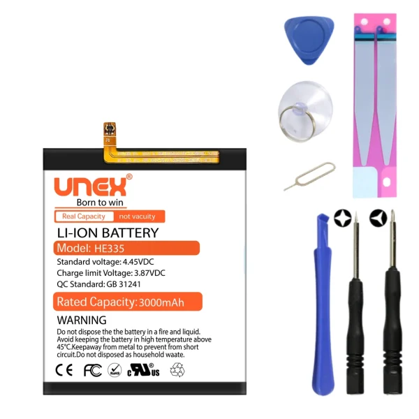 NOKIA HE335 Battery Replacement for nokia HE335 High Capacity Li-ion Polymer Battery Long lasting Backup.