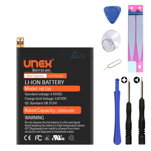 NOKIA 3.1,5.1,NOKIA 5,5 DUAL Battery Replacement for nokia HE336 High Capacity Li-ion Polymer Battery Long lasting Backup.