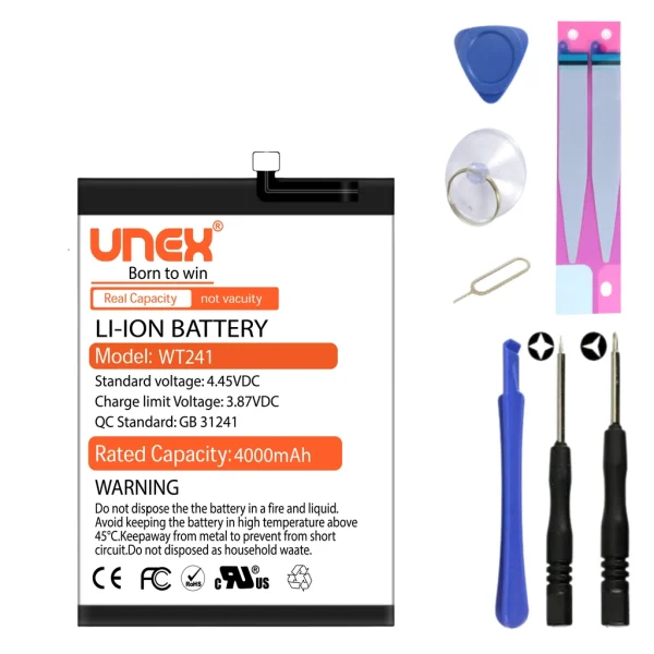 NOKIA 3V,WT241 Battery Replacement for nokia 3V High Capacity Li-ion Polymer Battery Long lasting Backup.