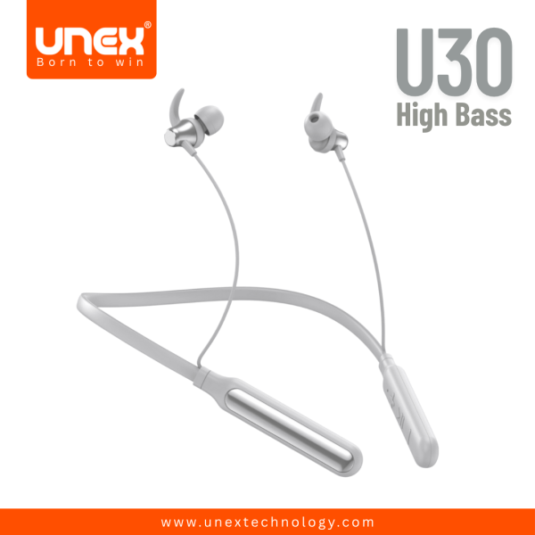 UNEX U30 MAGNETIC VOICE CHANGE WIRELESS BLUETOOTH NECKBAND.